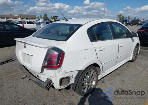 2007 Nissan Sentra Se-R Spec V z USA, uszkodzony, nr VIN 3N1CB61E47L713214
